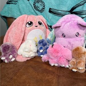 Plush Bunny Key Chain/Bag Charm